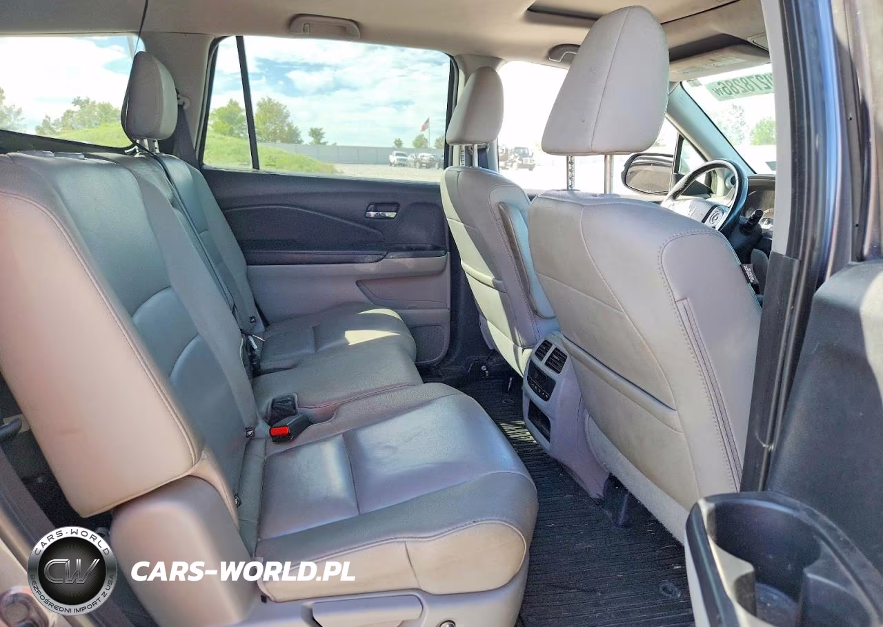 2016 Honda Pilot Exl VIN:5FNYF6H58GB108804 - 10