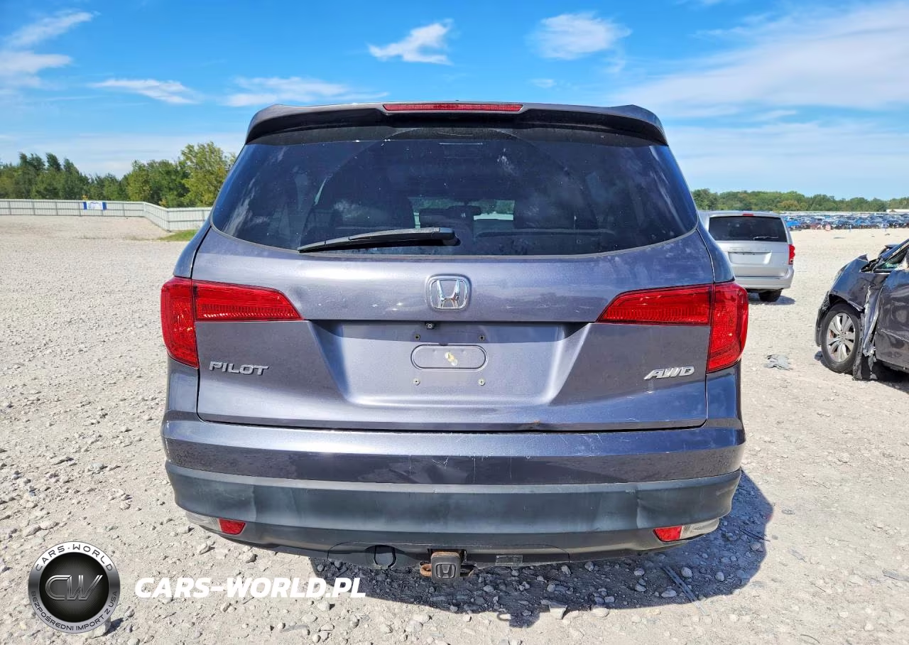 2016 Honda Pilot Exl VIN:5FNYF6H58GB108804 - 6