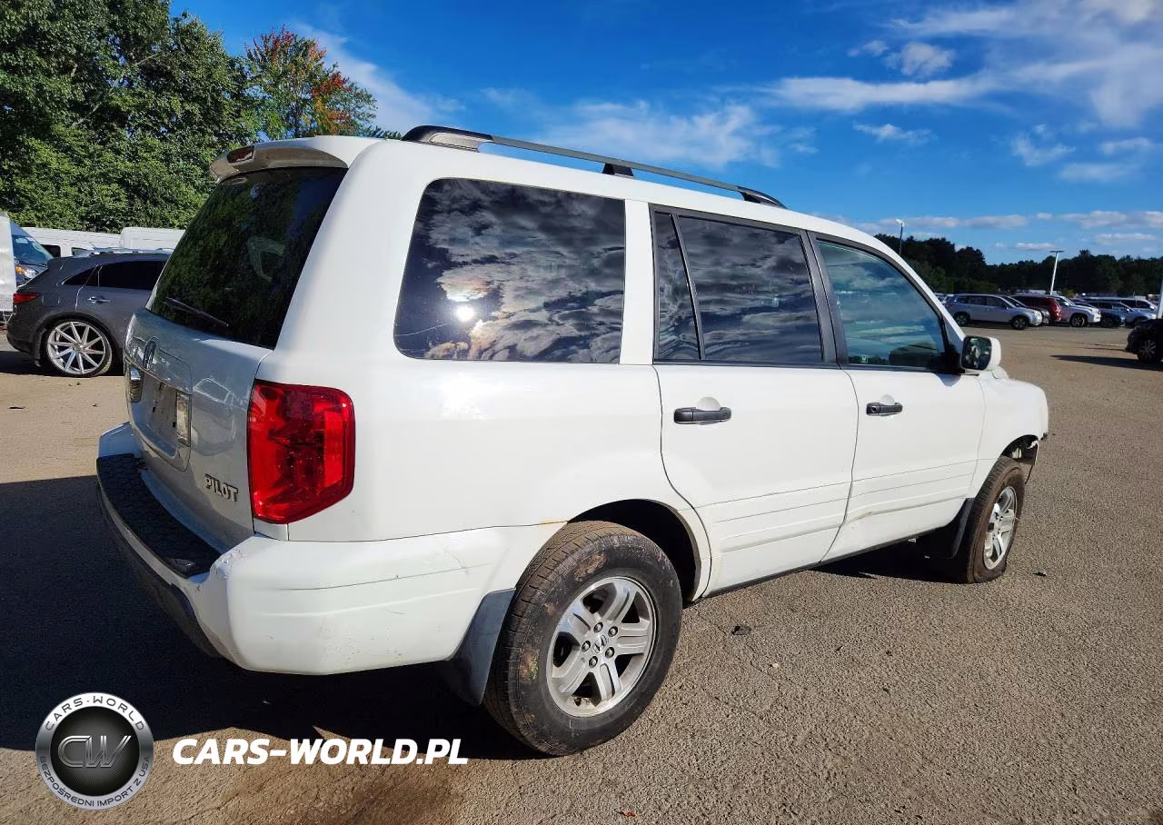 2005 Honda Pilot Exl VIN:2HKYF18555H546746 - 3