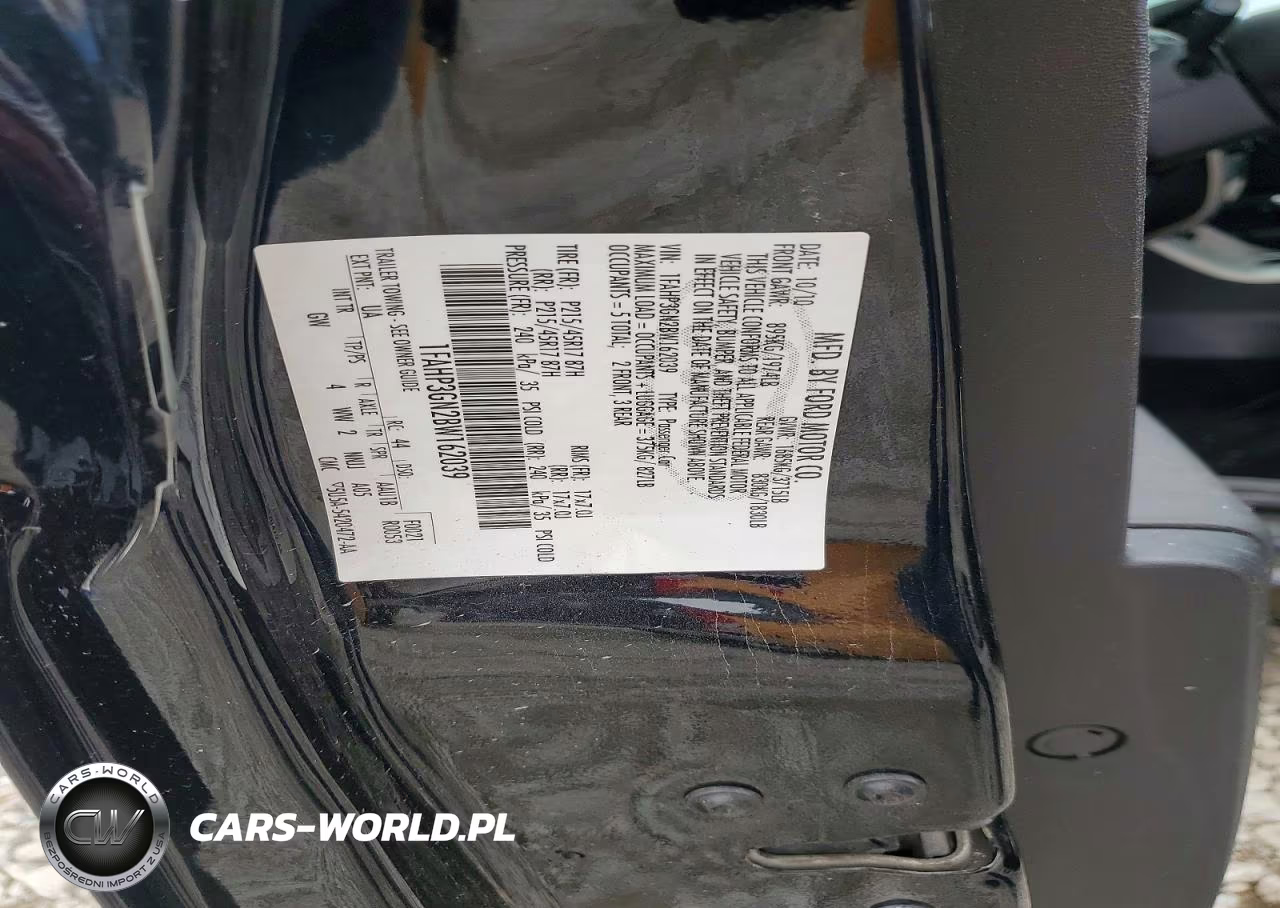 2011 Ford Focus Ses VIN:1FAHP3GN2BW162039 - 12
