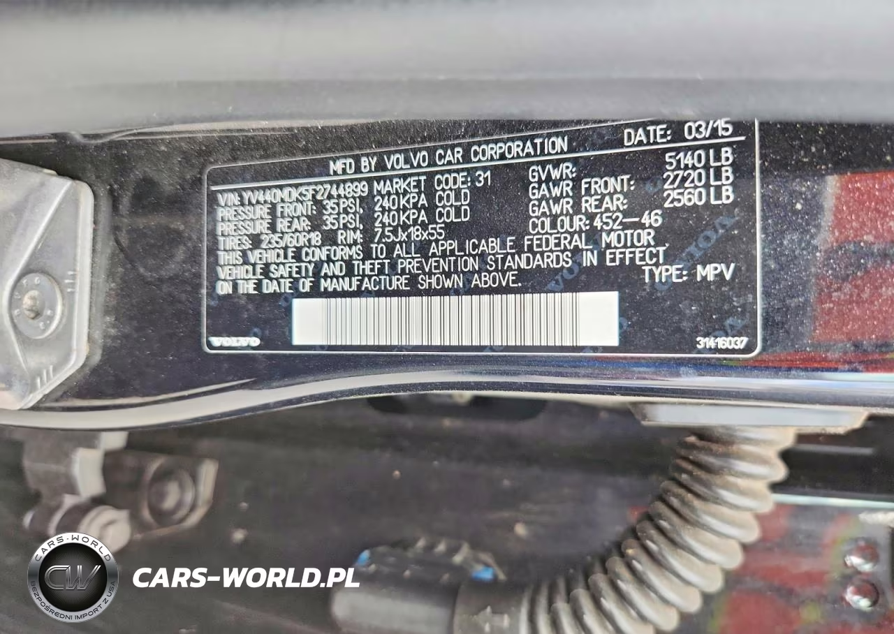 2015 Volvo Xc60 T5 Premier VIN:YV440MDK5F2744899 - 13