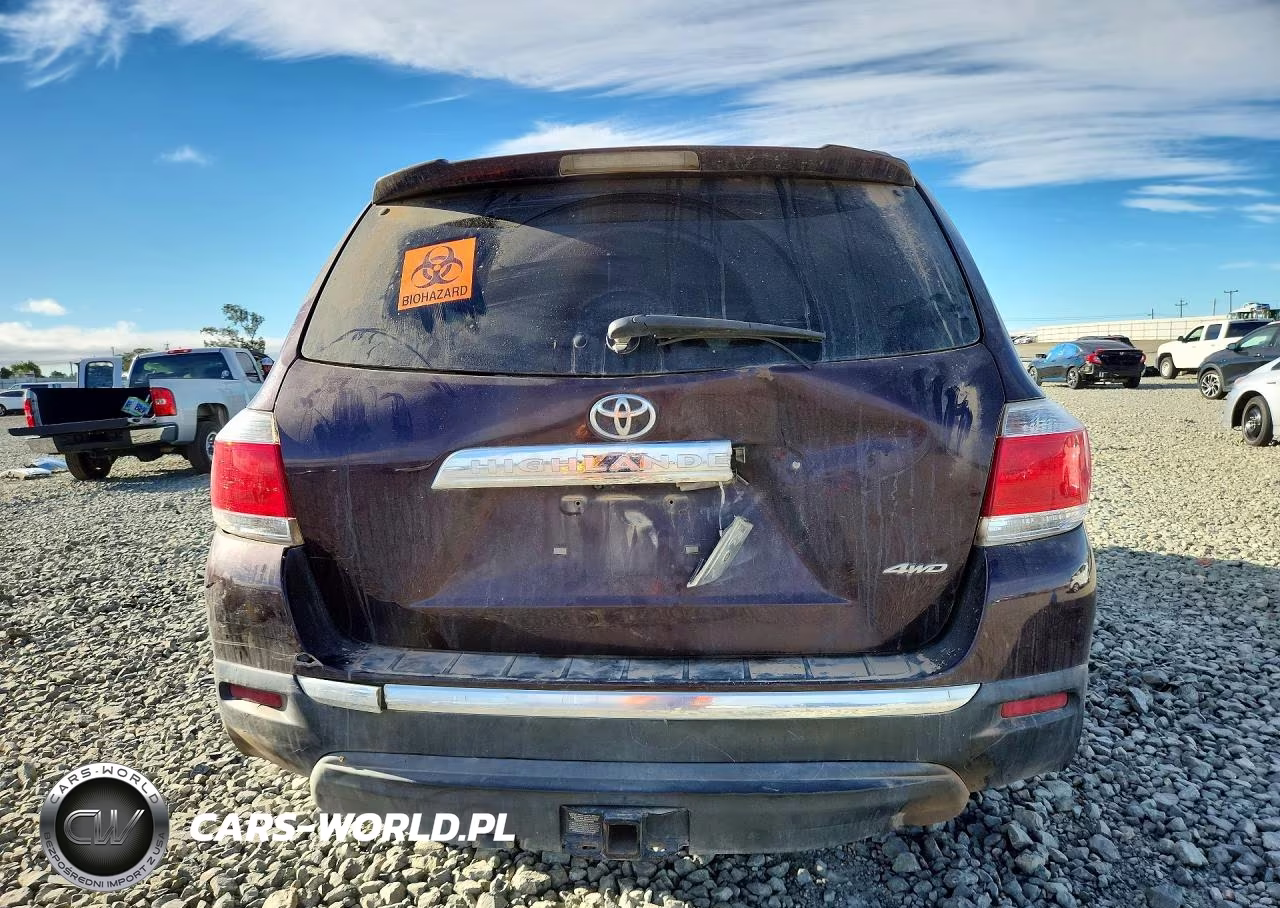 2013 Toyota Highlander Se VIN:5TDBK3EH0DS268536 - 6