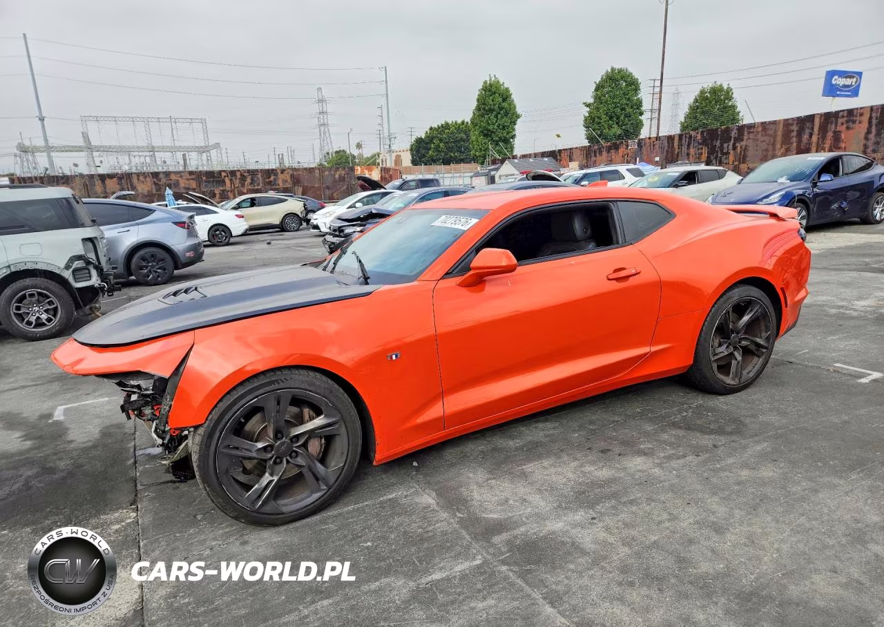 2019 Chevrolet Camaro Ss VIN:1G1FH1R78K0109679 - 1