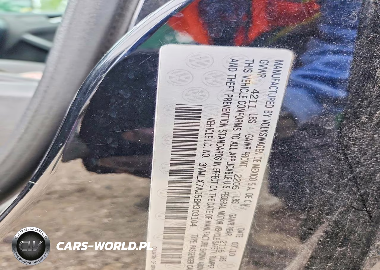 2011 Volkswagen Jetta Sel VIN:3VWLX7AJ5BM303104 - 12