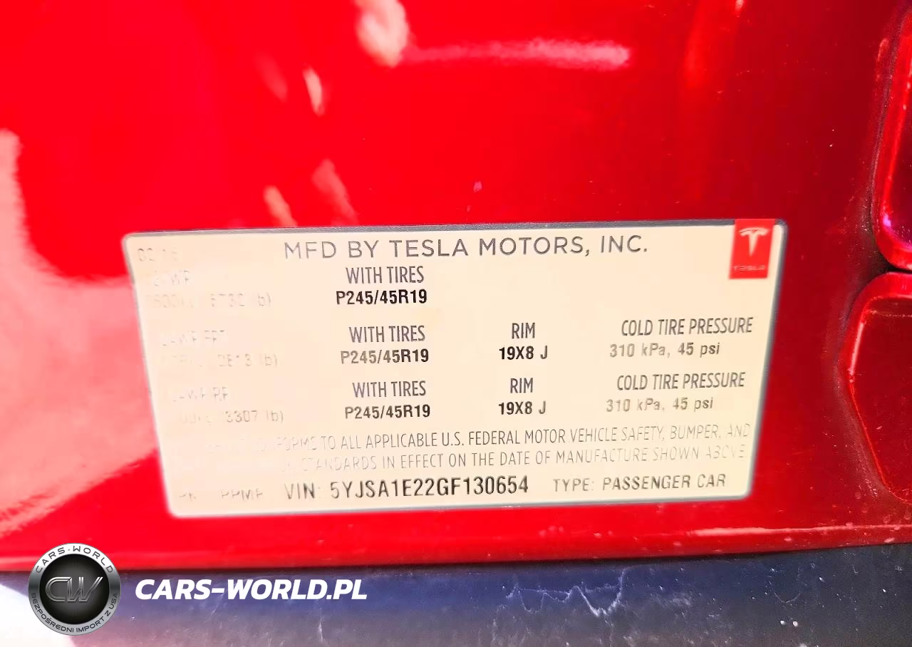 2016 Tesla Model S VIN:5YJSA1E22GF130654 - 13