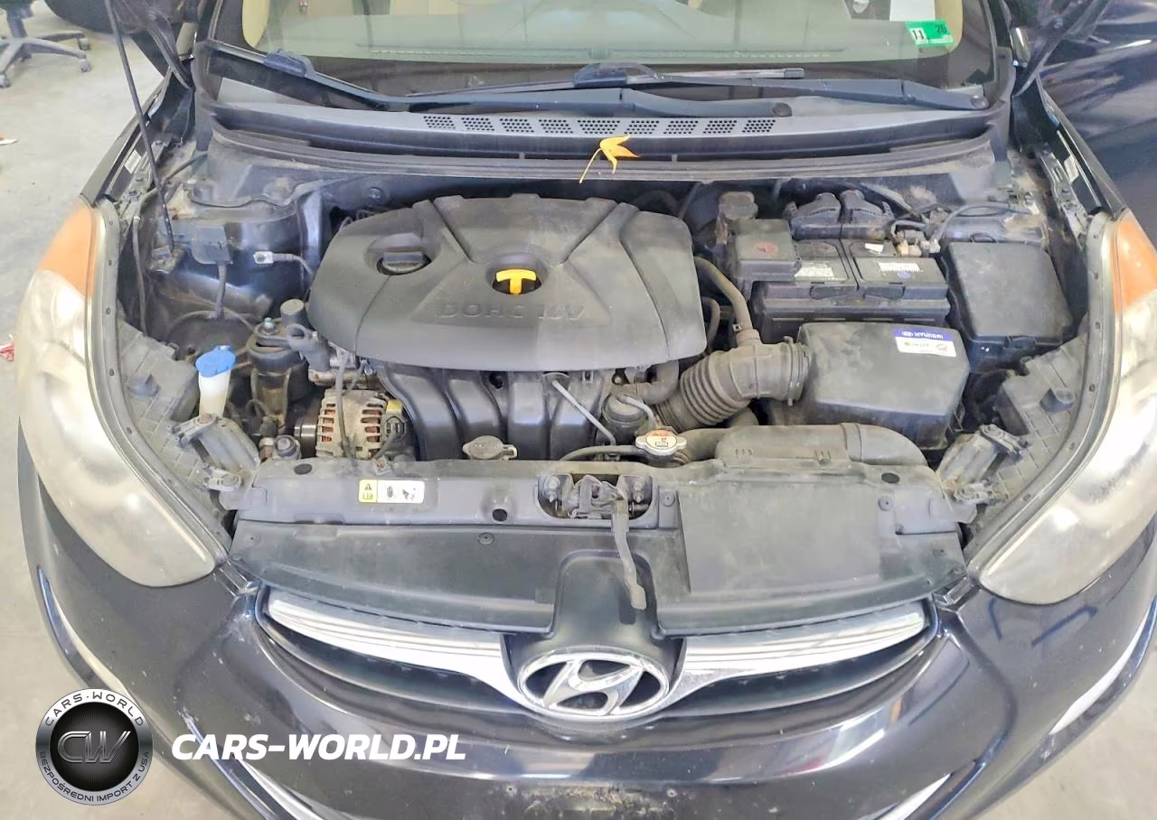 2012 Hyundai Elantra Gls VIN:KMHDH4AE6CU451177 - 11