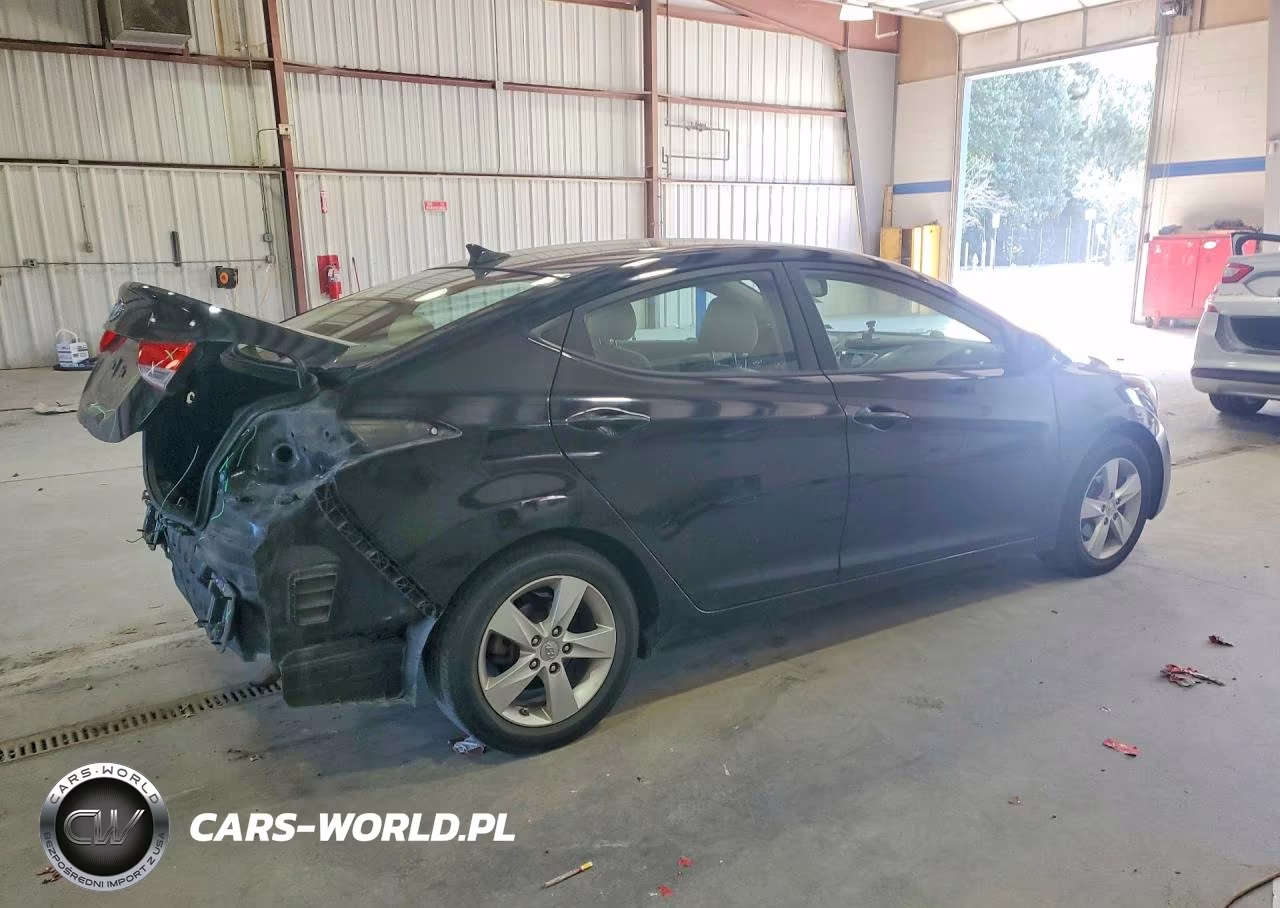 2012 Hyundai Elantra Gls VIN:KMHDH4AE6CU451177 - 3