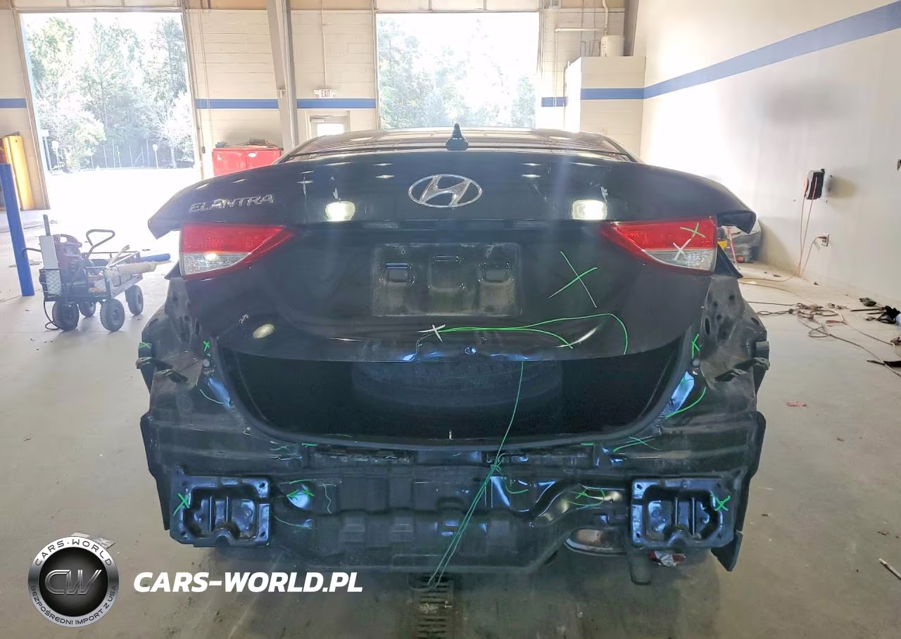 2012 Hyundai Elantra Gls VIN:KMHDH4AE6CU451177 - 6