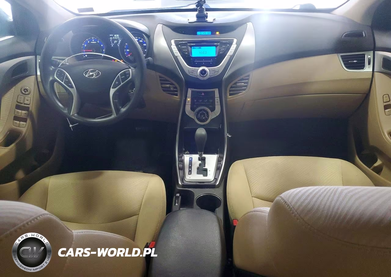 2012 Hyundai Elantra Gls VIN:KMHDH4AE6CU451177 - 8