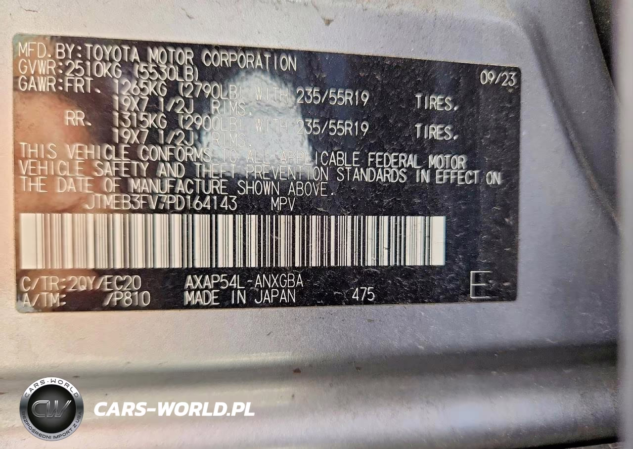 2023 Toyota Rav4 Prime Xse VIN:JTMEB3FV7PD164143 - 14