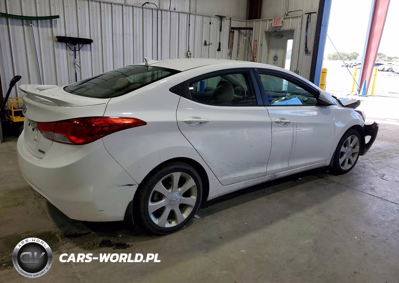 2012 Hyundai Elantra Limited VIN:5NPDH4AE5CH117138 - 3