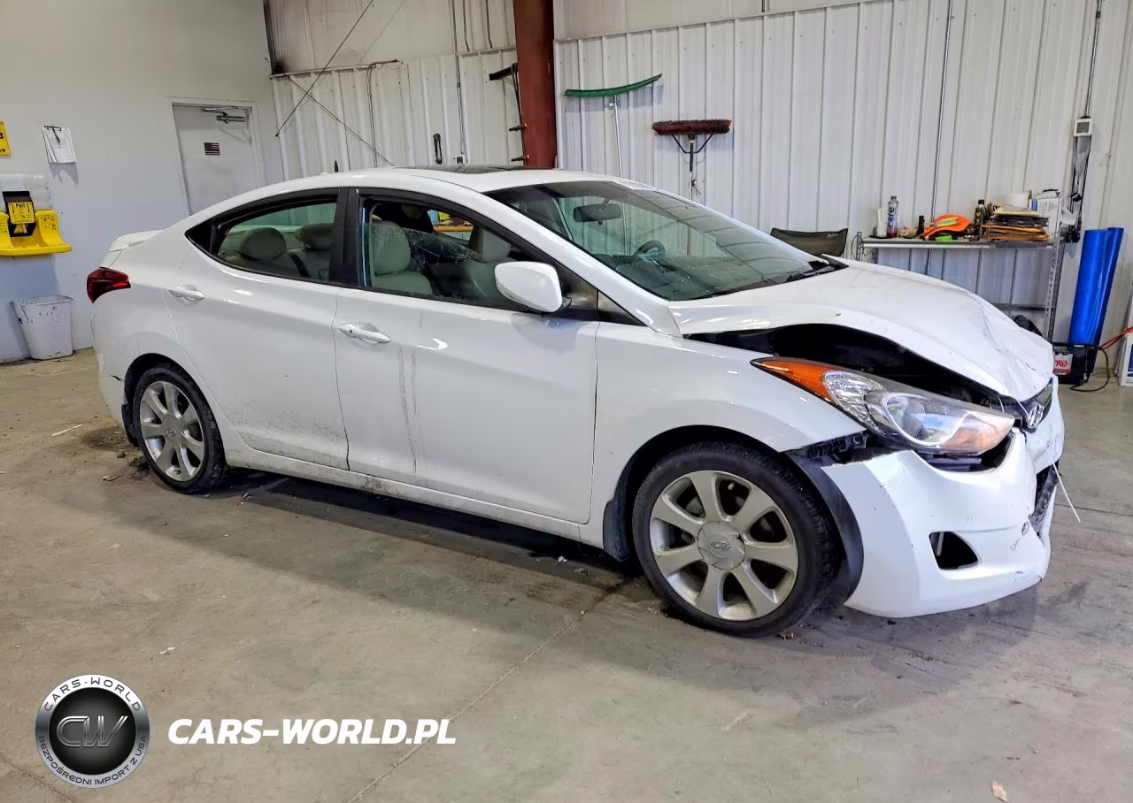 2012 Hyundai Elantra Limited VIN:5NPDH4AE5CH117138 - 4