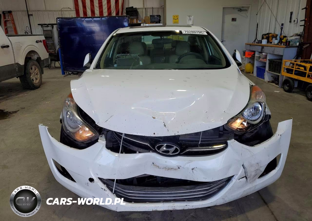 2012 Hyundai Elantra Limited VIN:5NPDH4AE5CH117138 - 5