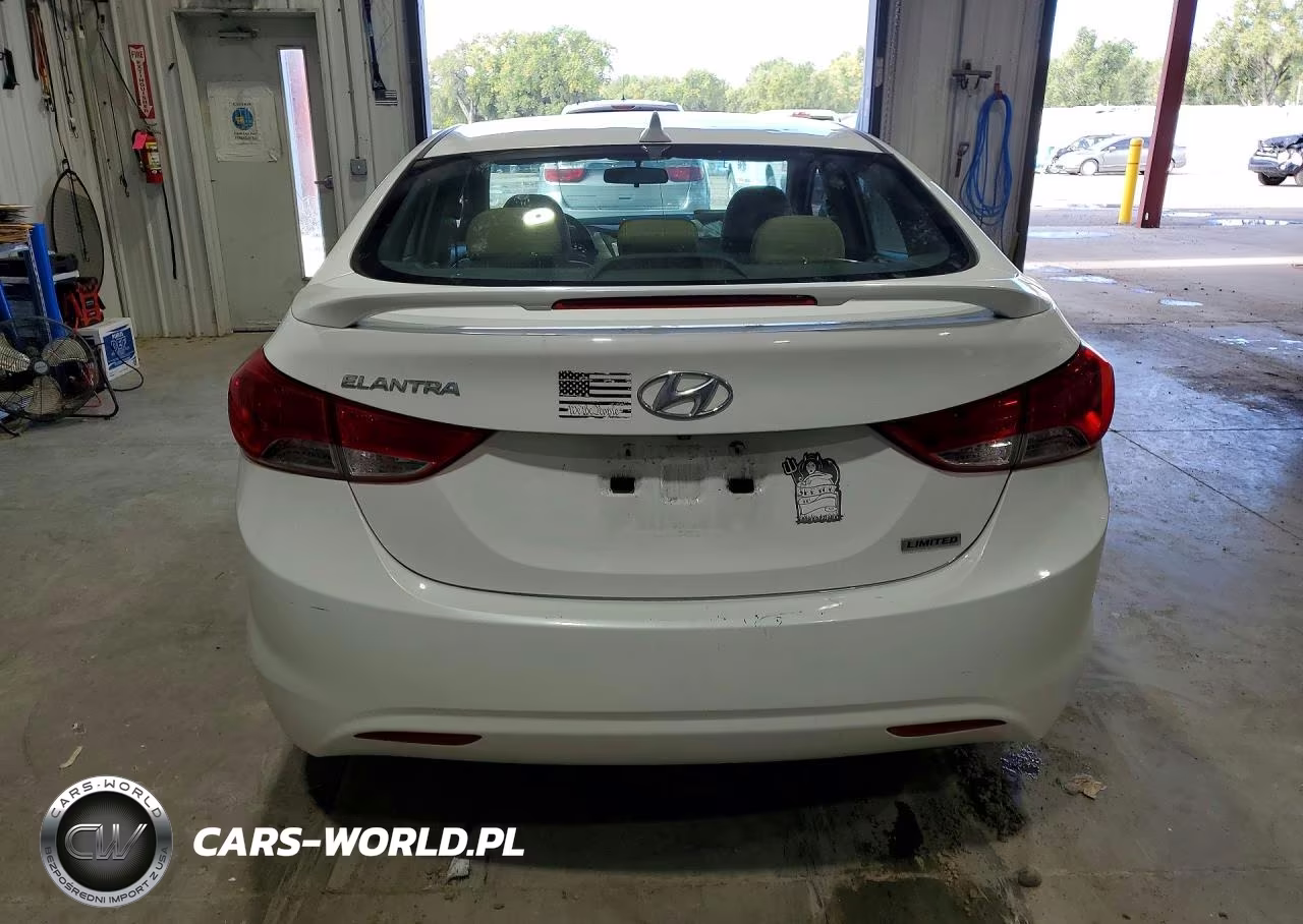 2012 Hyundai Elantra Limited VIN:5NPDH4AE5CH117138 - 6