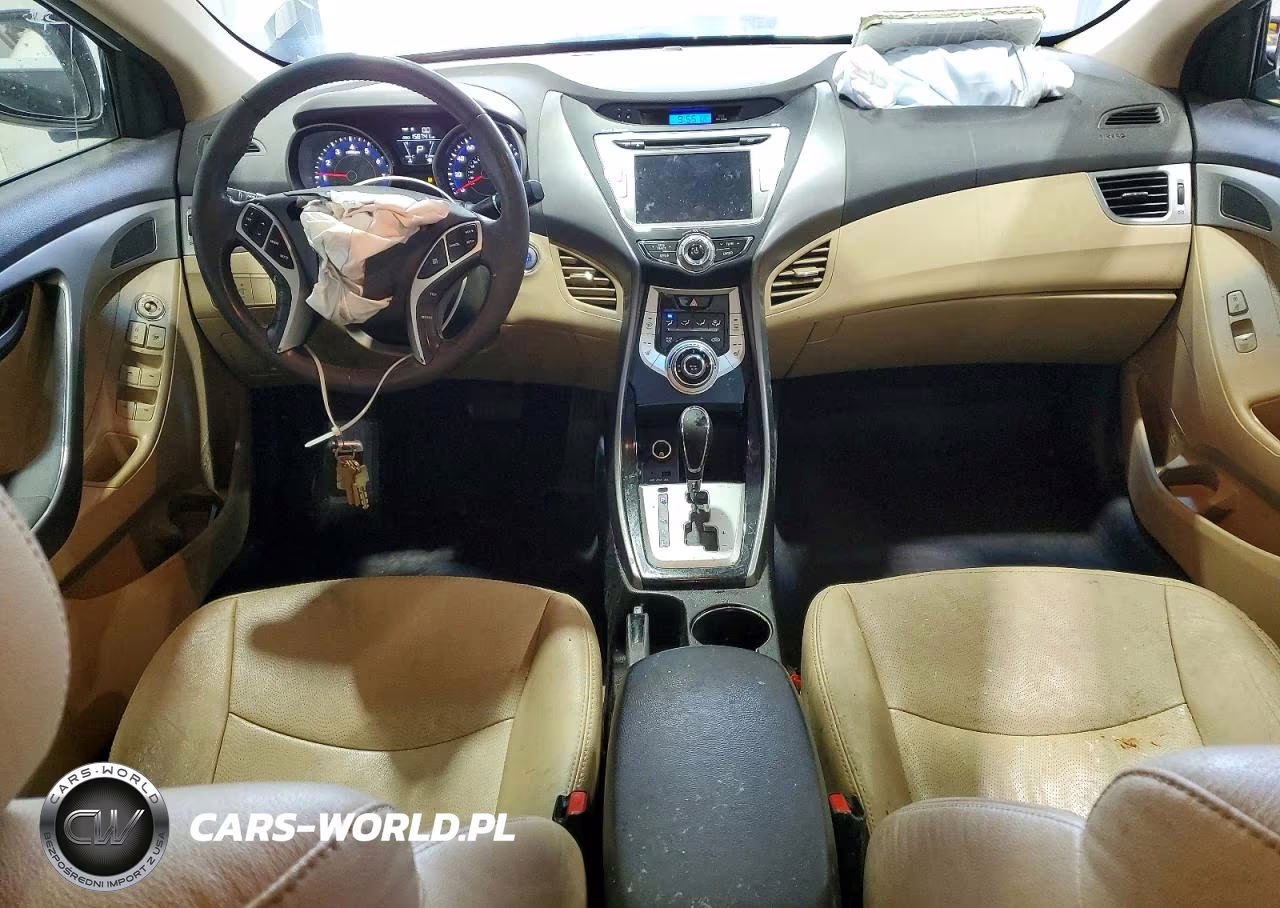 2012 Hyundai Elantra Limited VIN:5NPDH4AE5CH117138 - 8