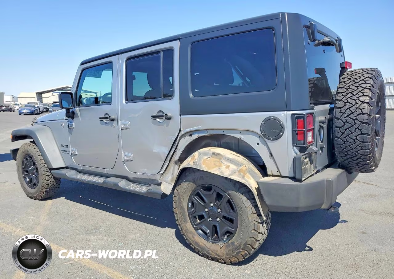 2014 Jeep Wrangler Unlimited Sport VIN:1C4BJWDG6EL119967 - 2