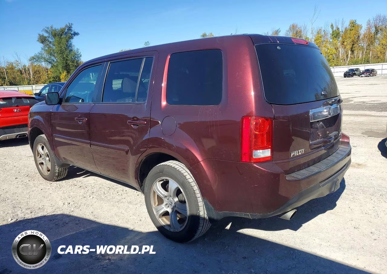 2015 Honda Pilot Exl VIN:5FNYF4H54FB040889 - 2