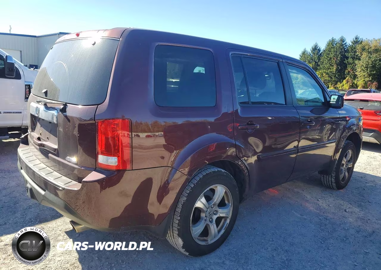 2015 Honda Pilot Exl VIN:5FNYF4H54FB040889 - 3