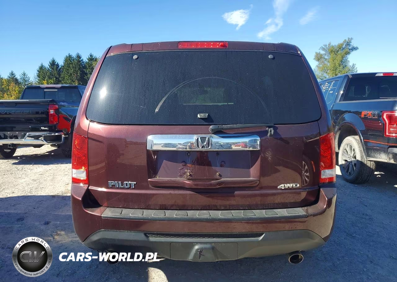 2015 Honda Pilot Exl VIN:5FNYF4H54FB040889 - 6