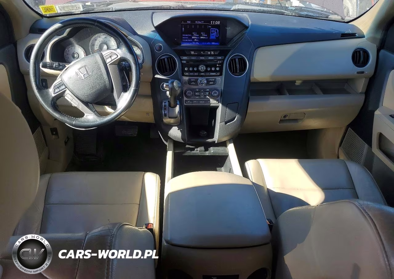 2015 Honda Pilot Exl VIN:5FNYF4H54FB040889 - 8