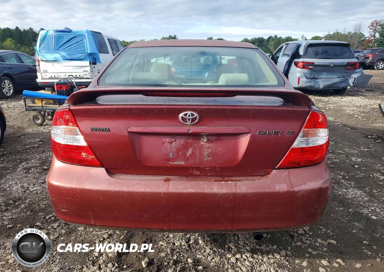 2004 Toyota Camry Se VIN:4T1BE32K34U329604 - 6