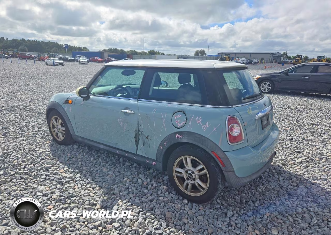 2012 Mini Cooper VIN:WMWSU3C59CT540789 - 2