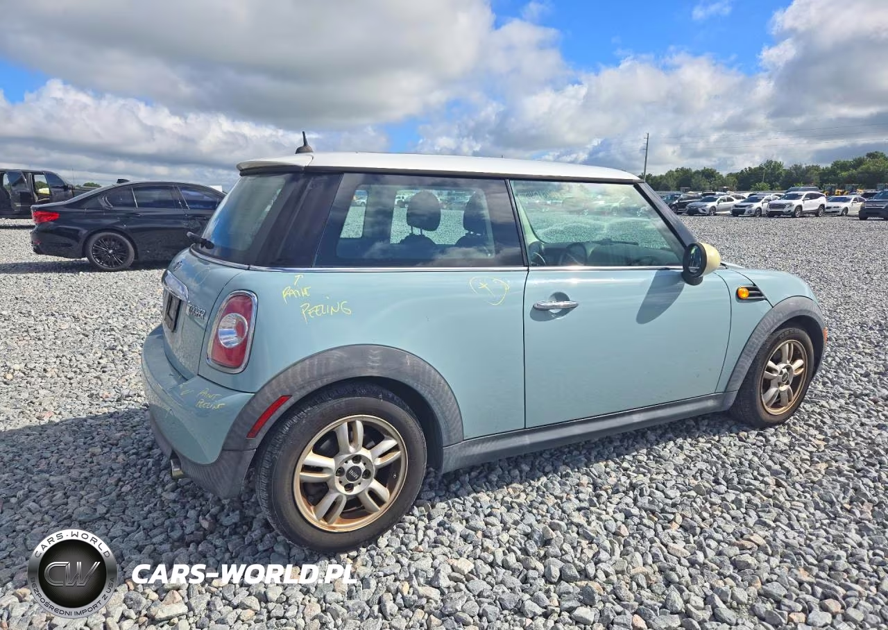2012 Mini Cooper VIN:WMWSU3C59CT540789 - 3
