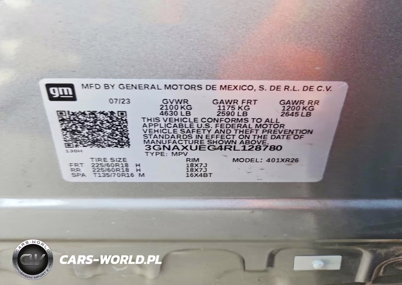 2024 Chevrolet Equinox Lt VIN:3GNAXUEG4RL128780 - 13