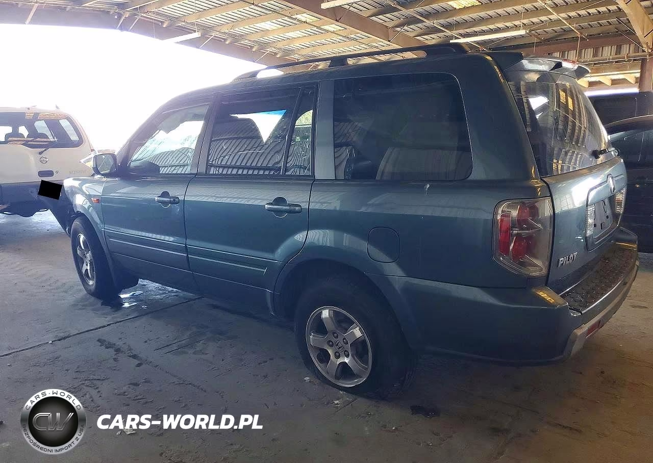 2007 Honda Pilot Exl VIN:5FNYF28597B046256 - 2