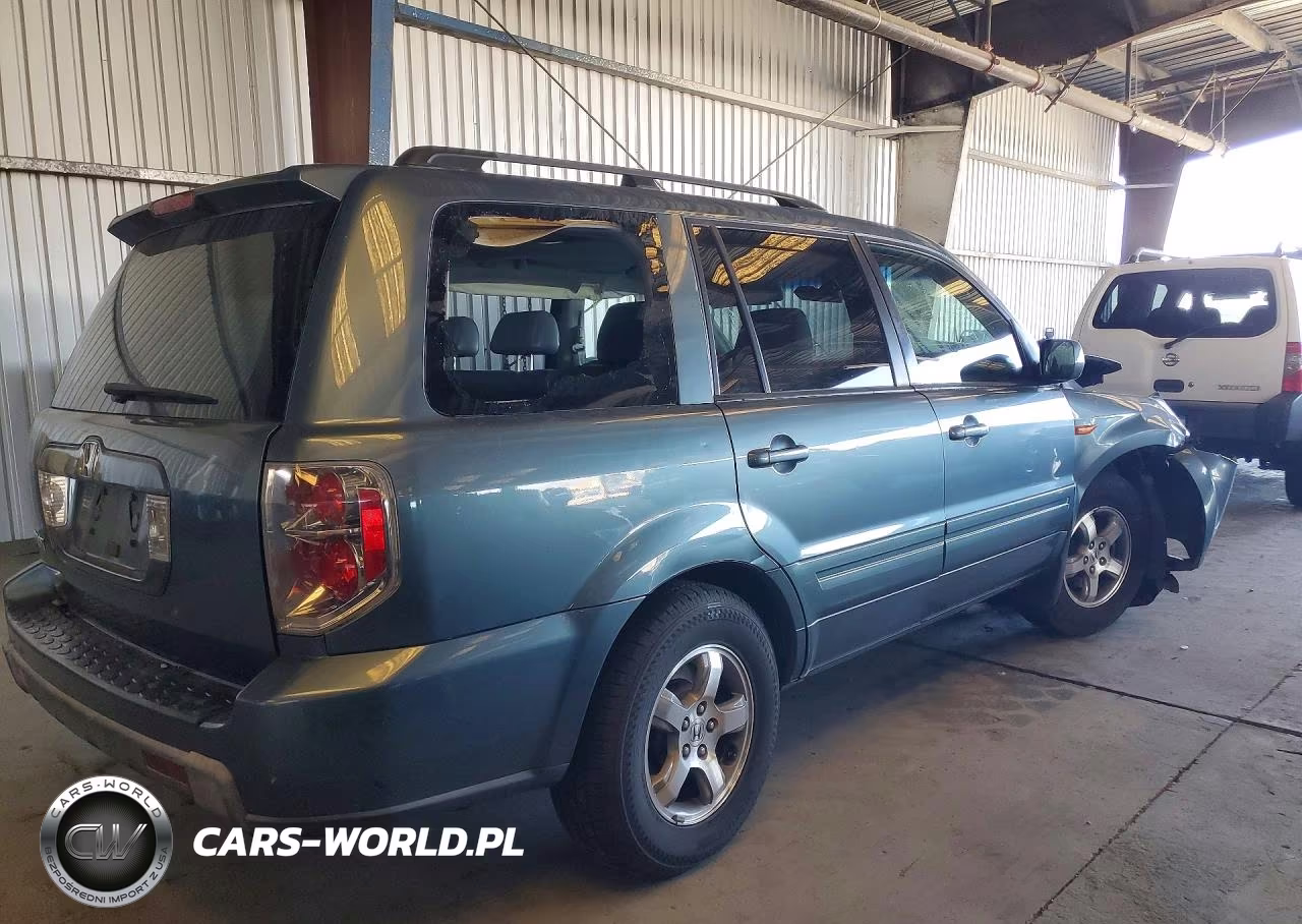 2007 Honda Pilot Exl VIN:5FNYF28597B046256 - 3