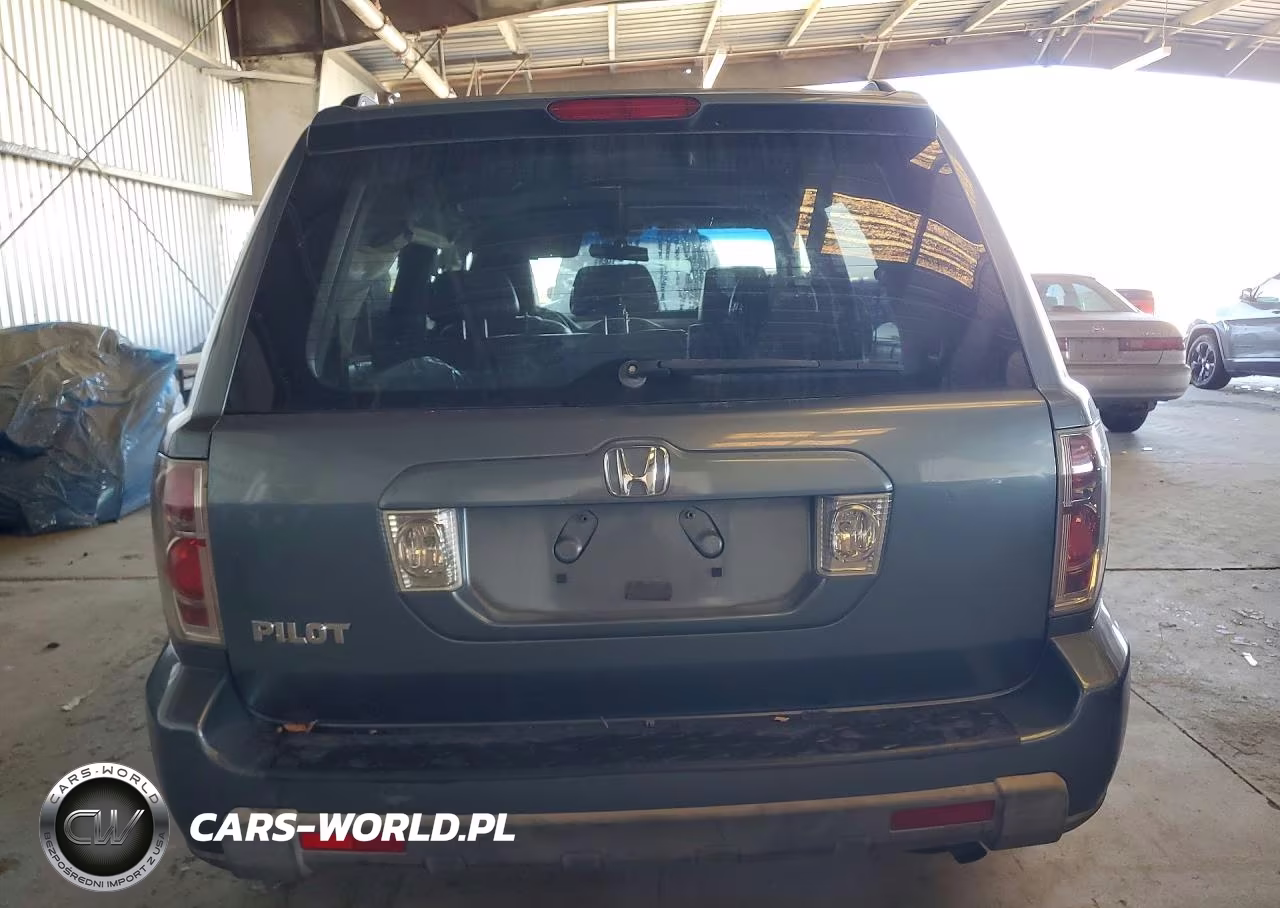 2007 Honda Pilot Exl VIN:5FNYF28597B046256 - 6