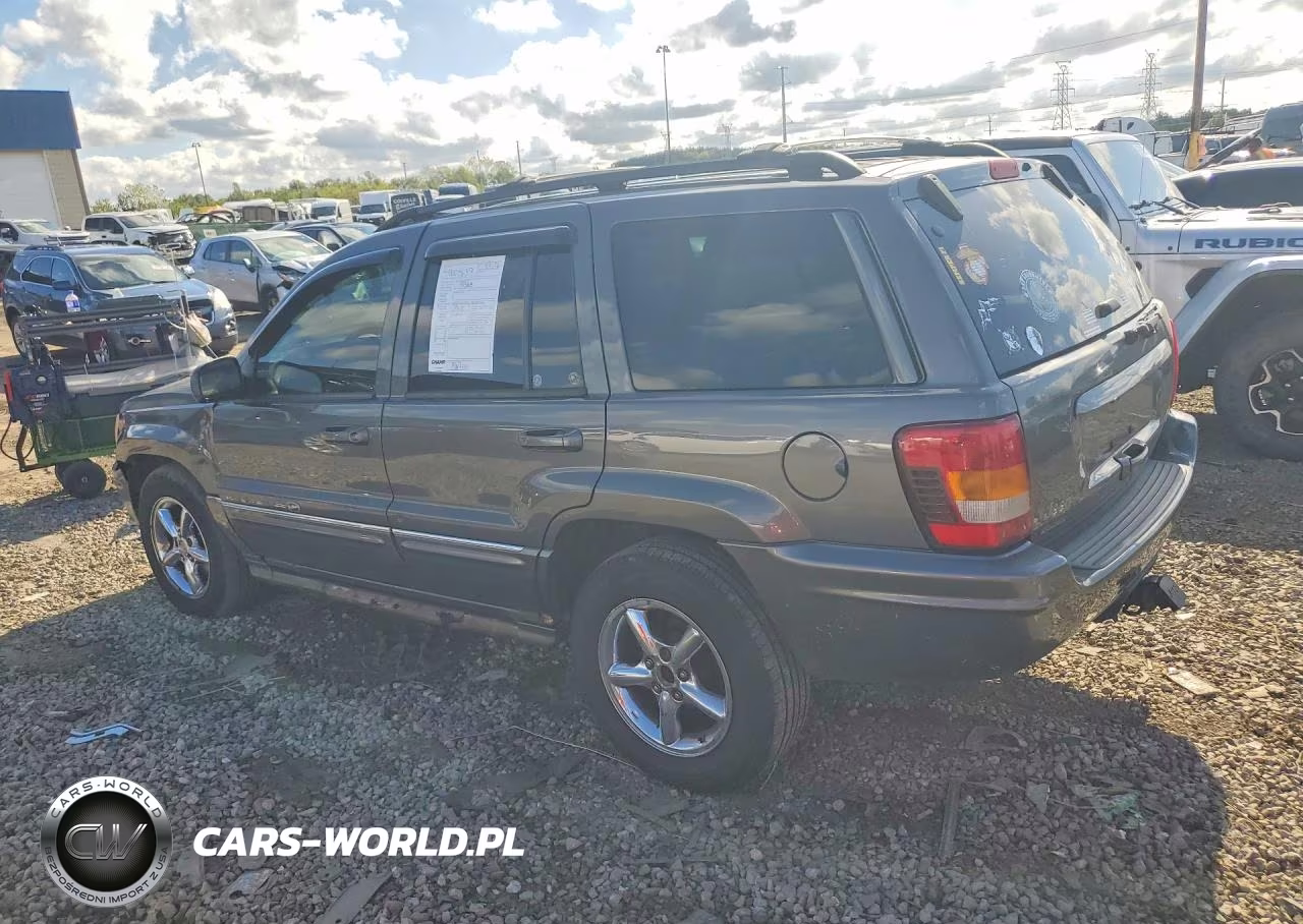 2004 Jeep Grand Cherokee Overland VIN:1J8GW68J74C129685 - 2