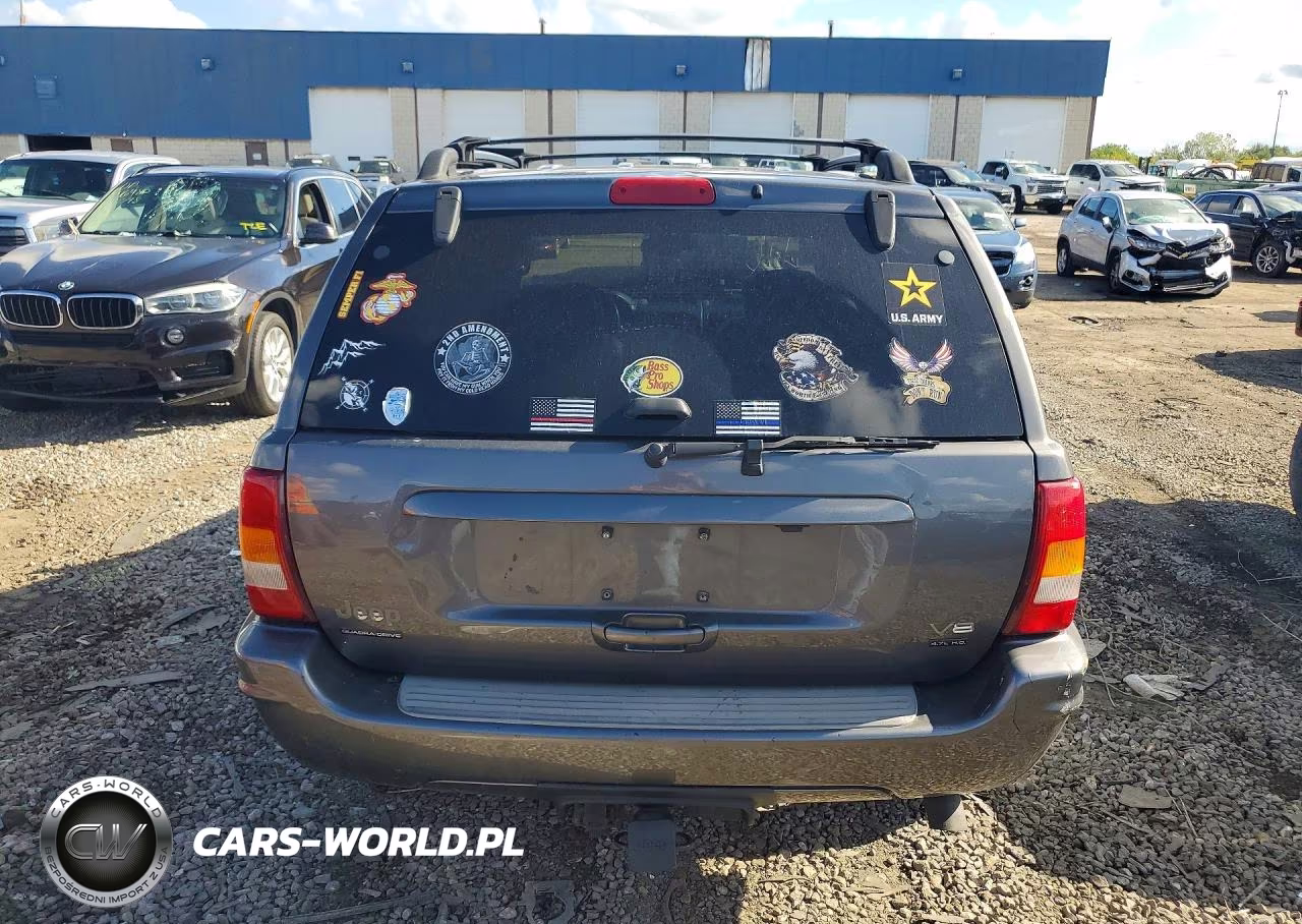 2004 Jeep Grand Cherokee Overland VIN:1J8GW68J74C129685 - 6