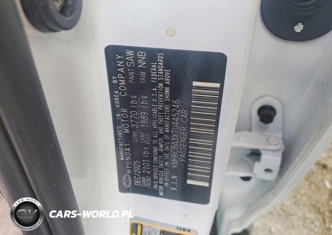 2026 Hyundai Venue Sel VIN:KMHRC8A3XTU445246 - 13