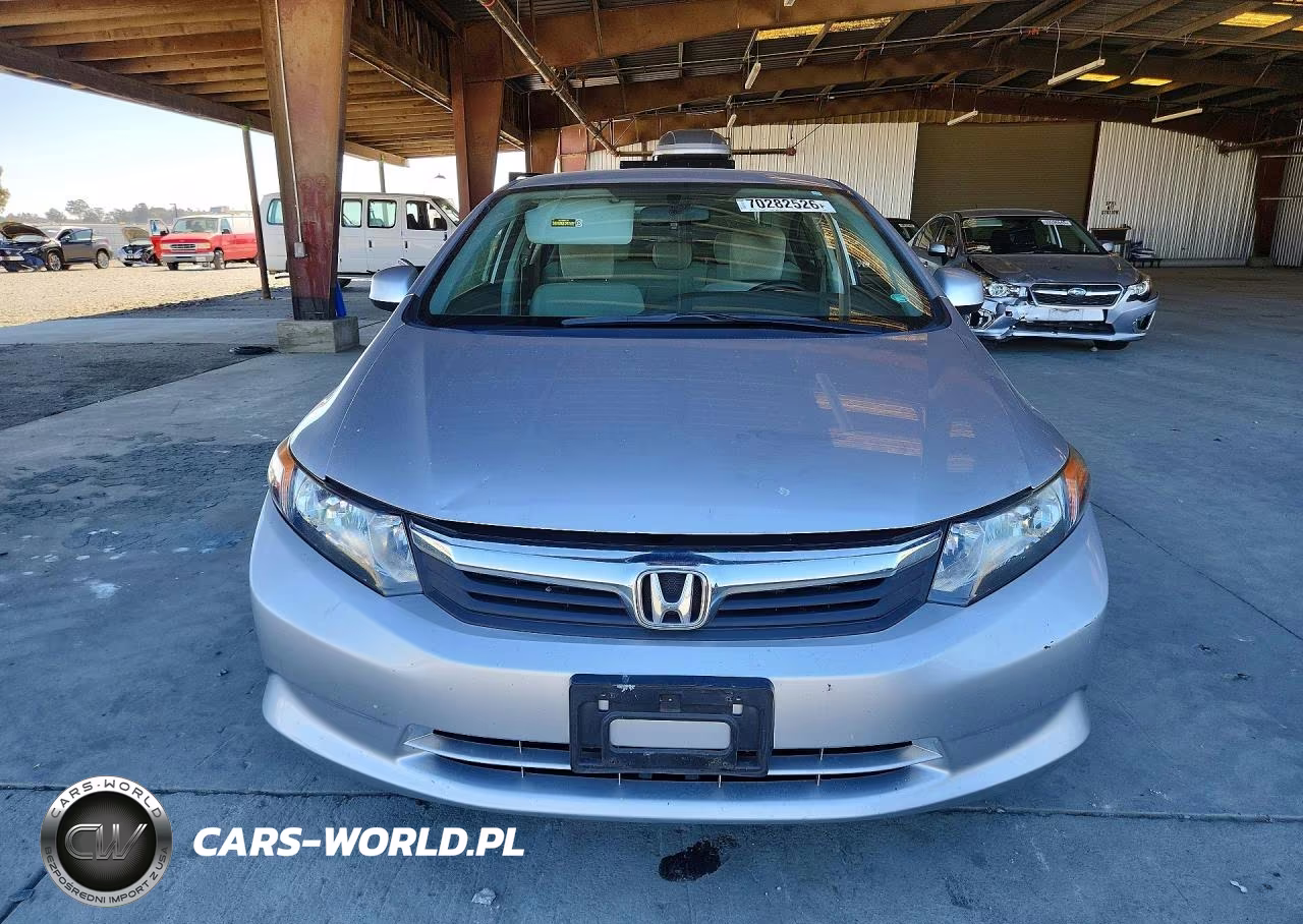 2012 Honda Civic Lx VIN:JHMFB2F50CS004284 - 5