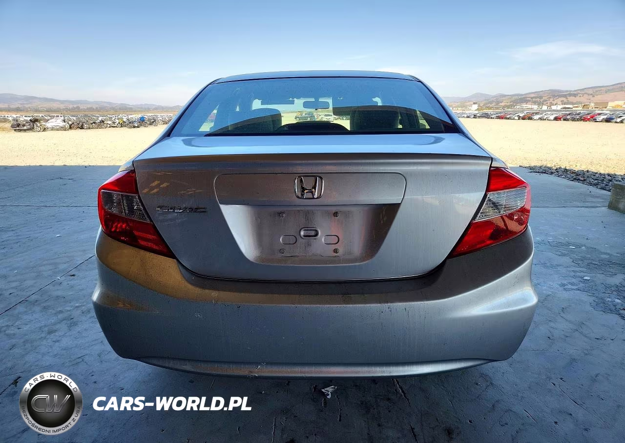 2012 Honda Civic Lx VIN:JHMFB2F50CS004284 - 6