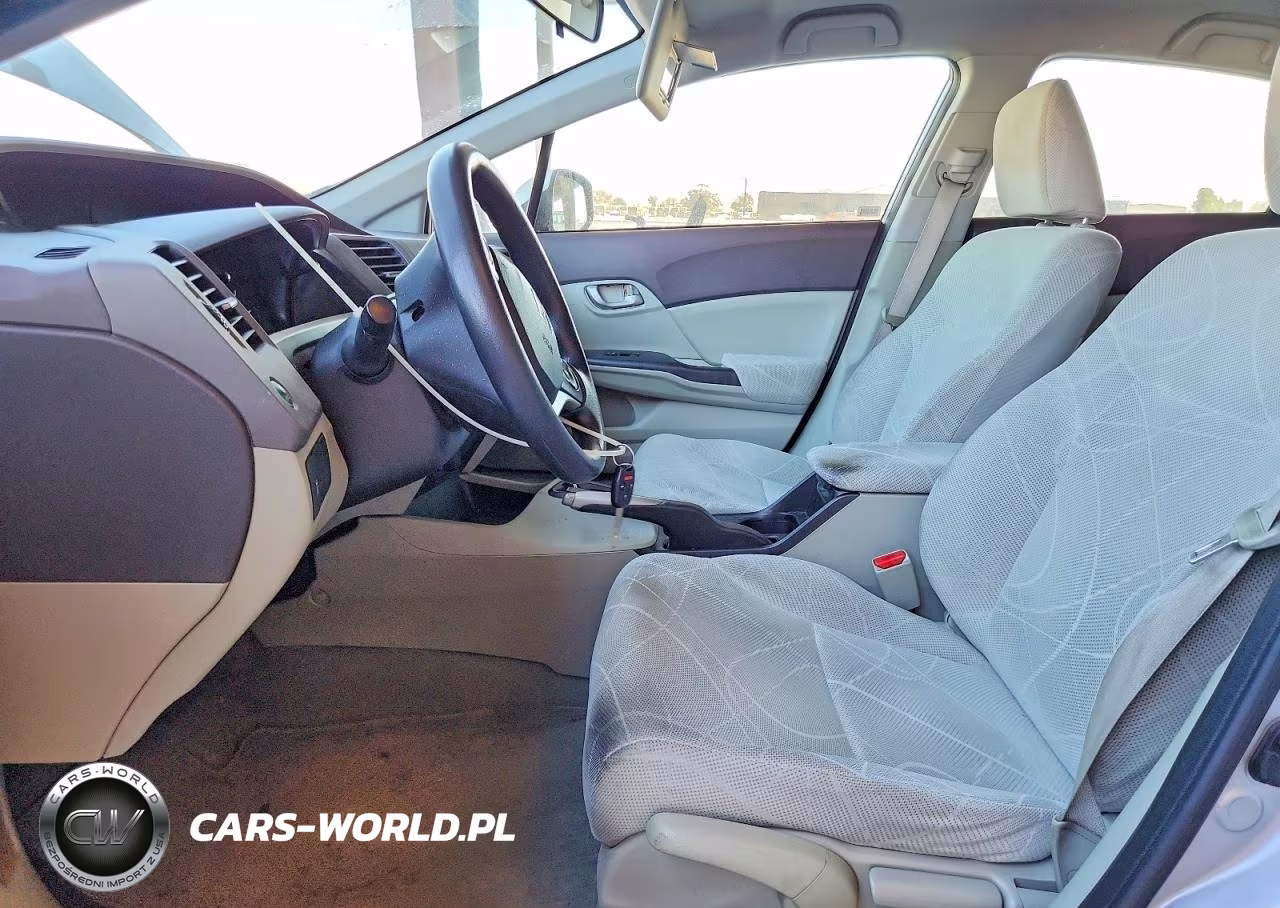 2012 Honda Civic Lx VIN:JHMFB2F50CS004284 - 7
