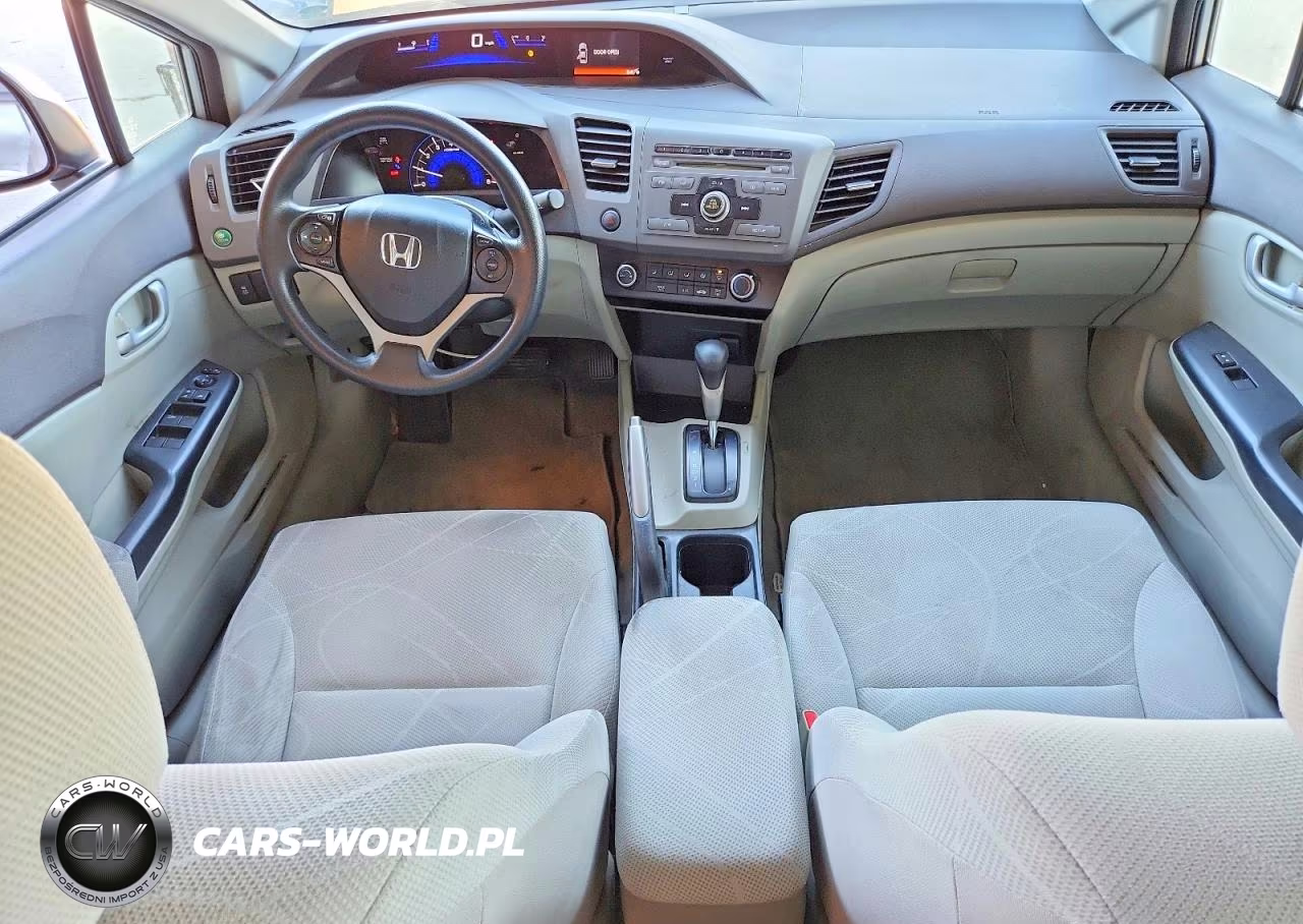 2012 Honda Civic Lx VIN:JHMFB2F50CS004284 - 8