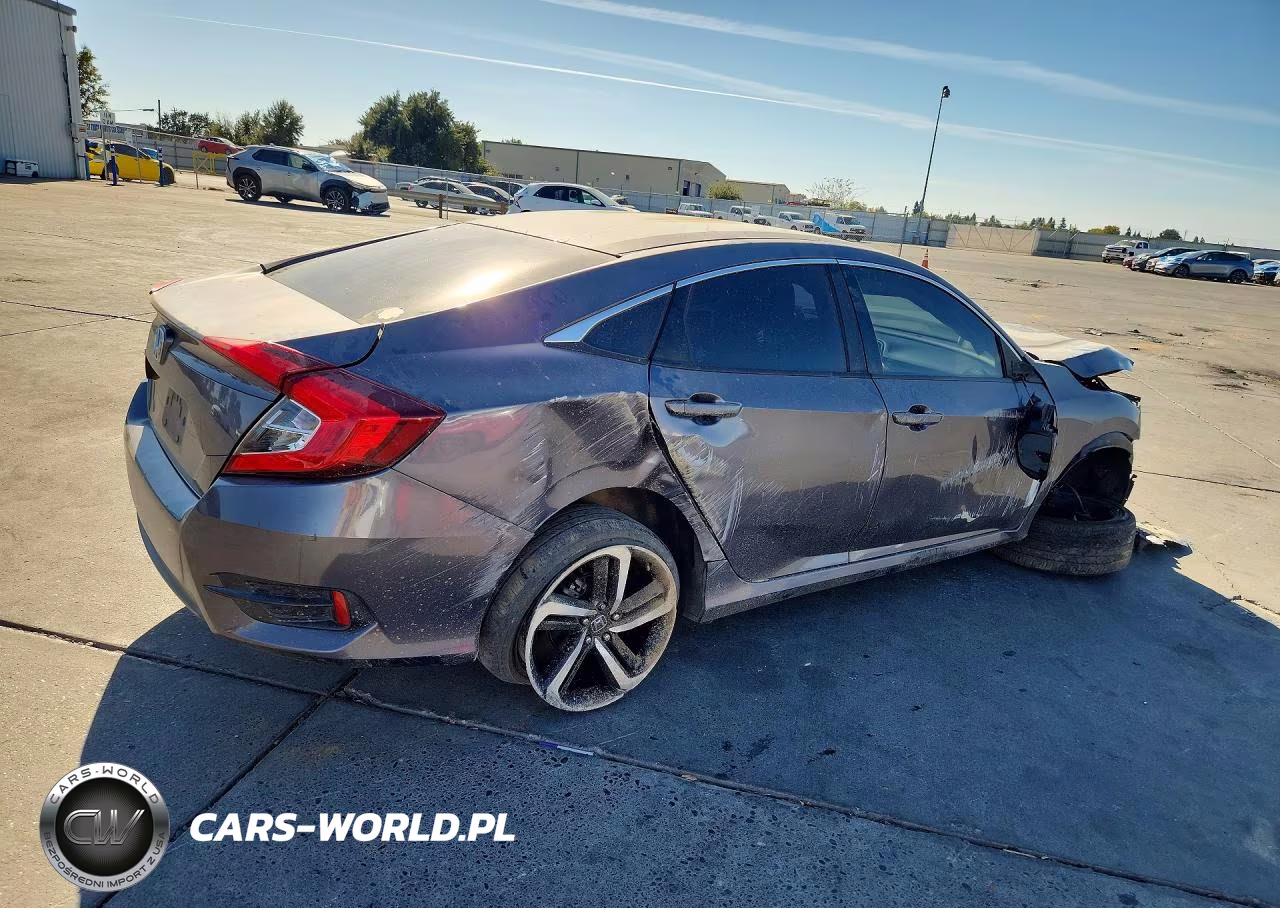 2018 Honda Civic Lx VIN:2HGFC2F5XJH602659 - 3