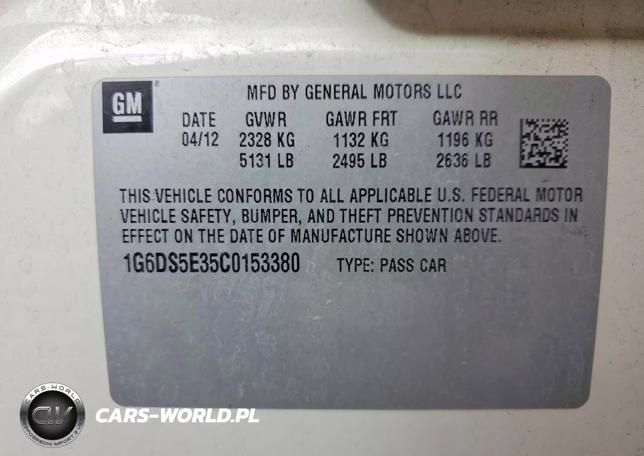 2012 Cadillac Cts Premium Collection VIN:1G6DS5E35C0153380 - 13