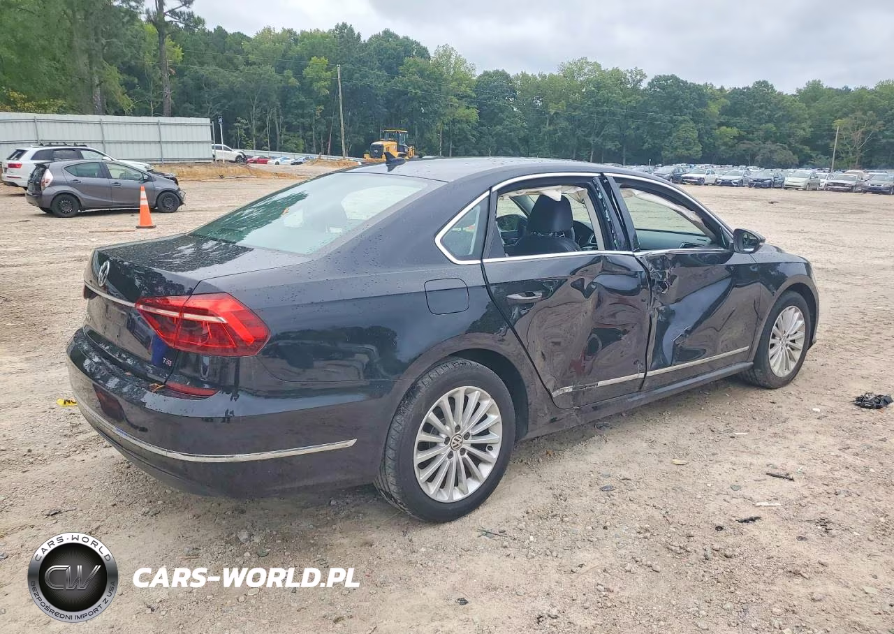 2017 Volkswagen Passat Se VIN:1VWBT7A38HC065767 - 3