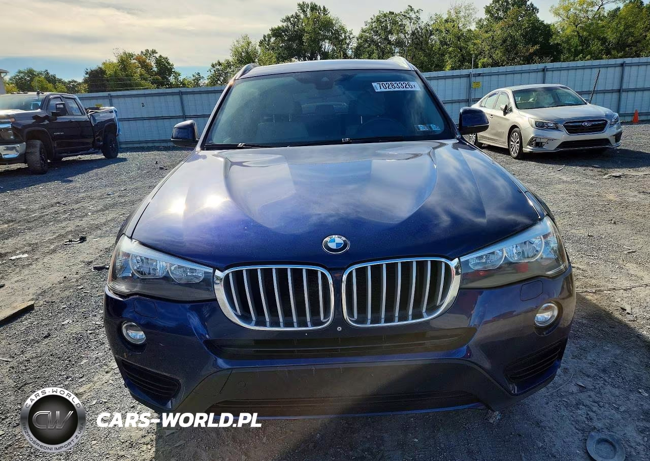 2015 BMW X3 xDrive28I VIN:5UXWX9C56F0D55203 - 5
