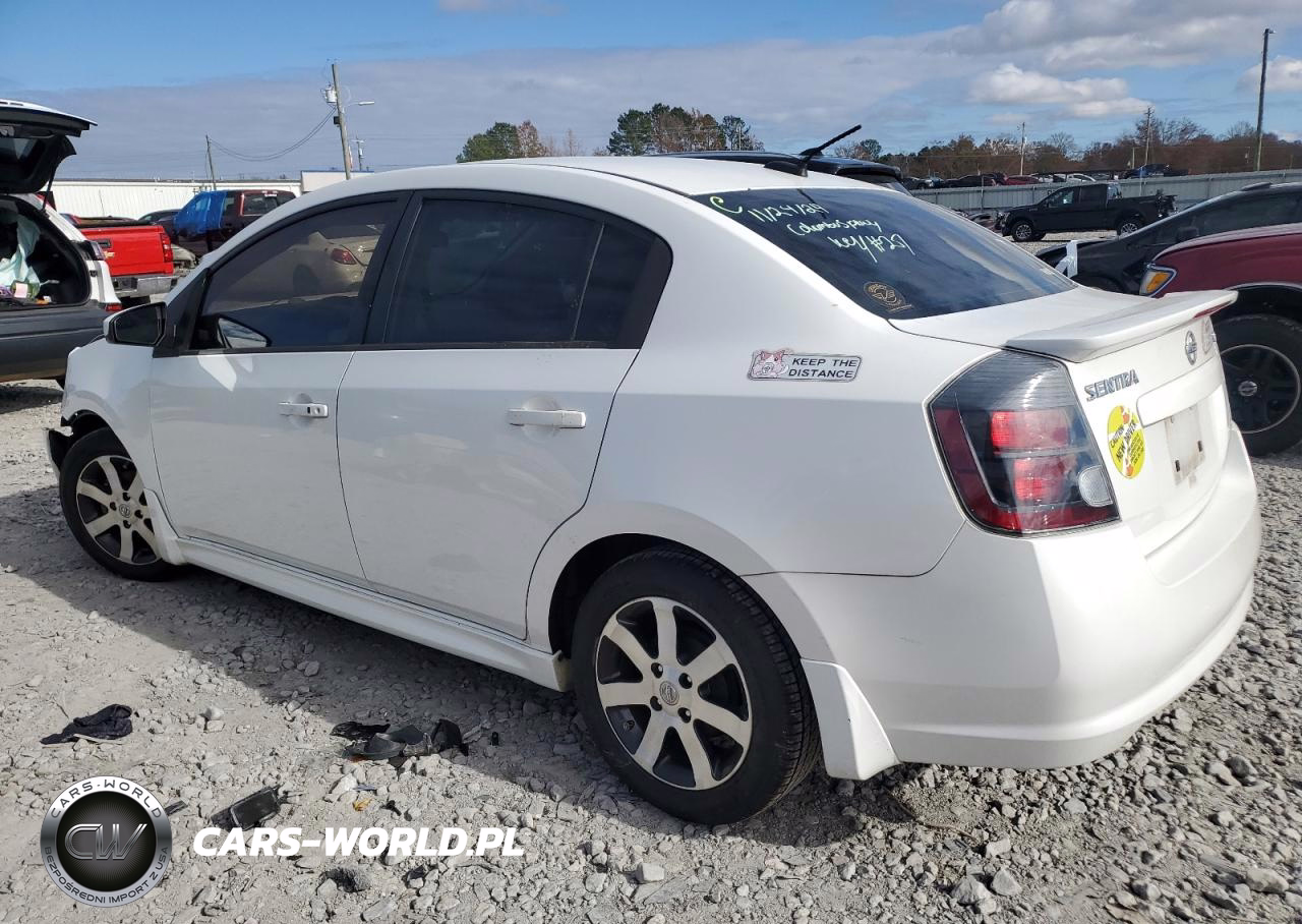 2012 Nissan Sentra 2.0 VIN:3N1AB6AP1CL747078 - 2