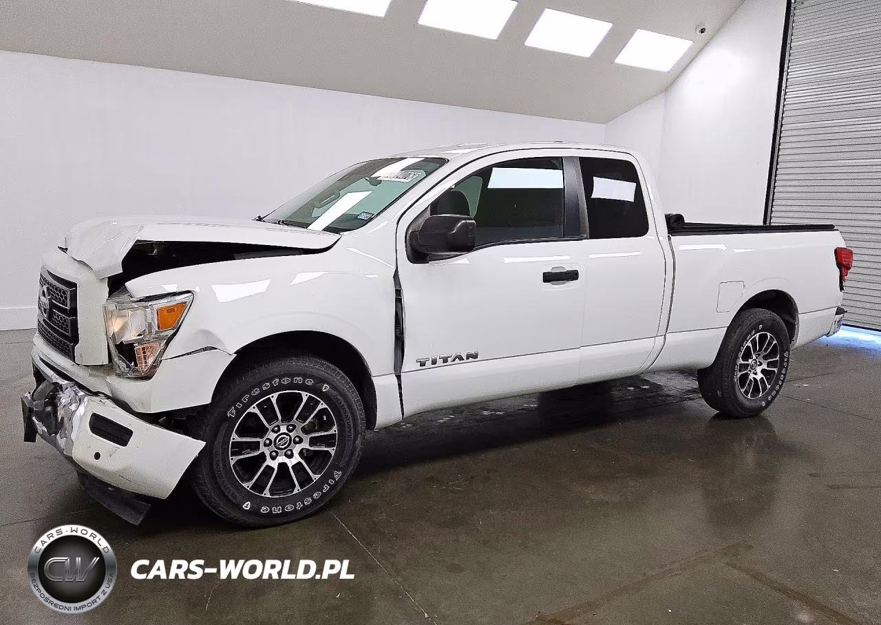 2022 Nissan Titan Sv VIN:1N6AA1CF2NN107839 - 1