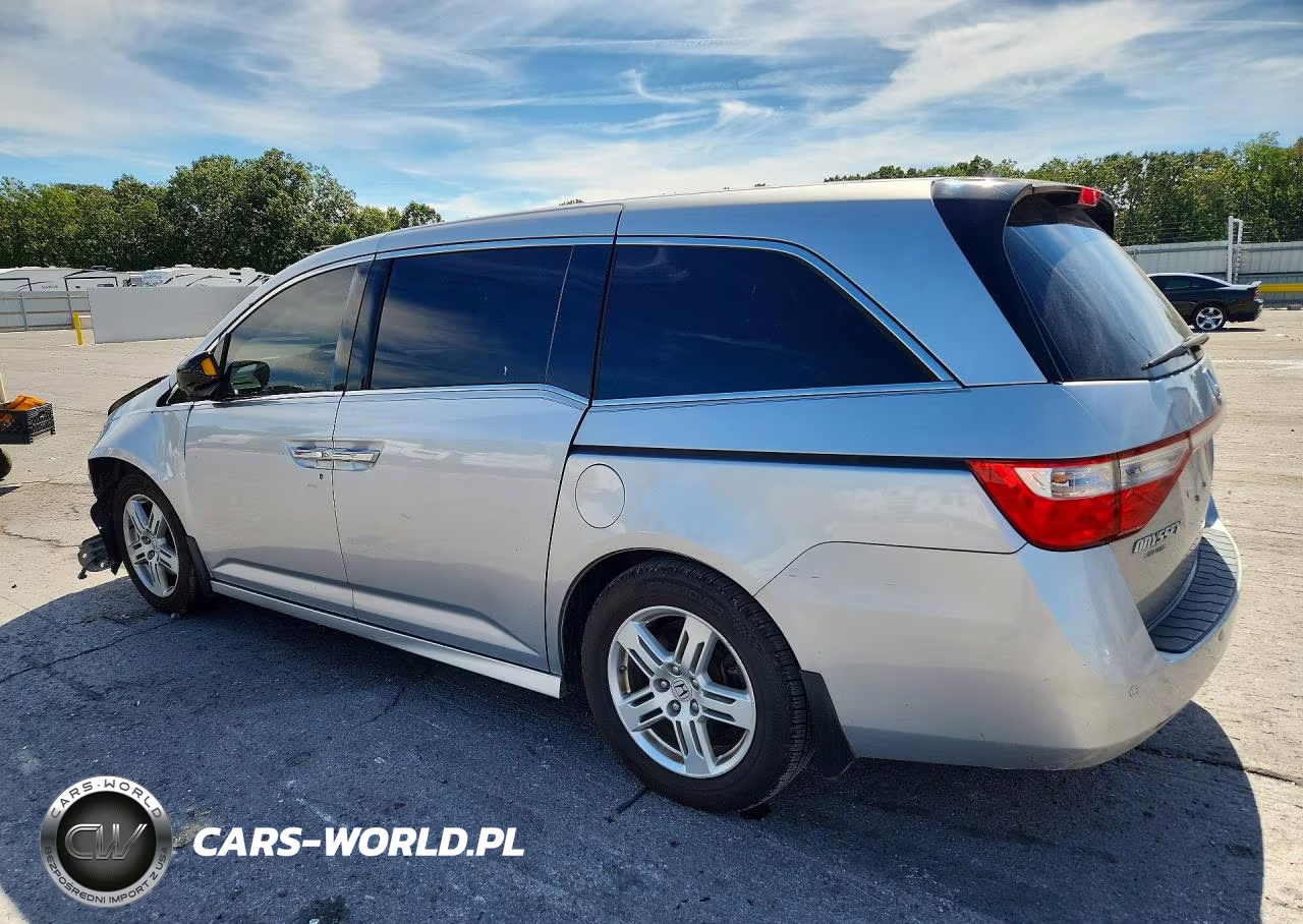 2011 Honda Odyssey Touring VIN:5FNRL5H92BB076502 - 2