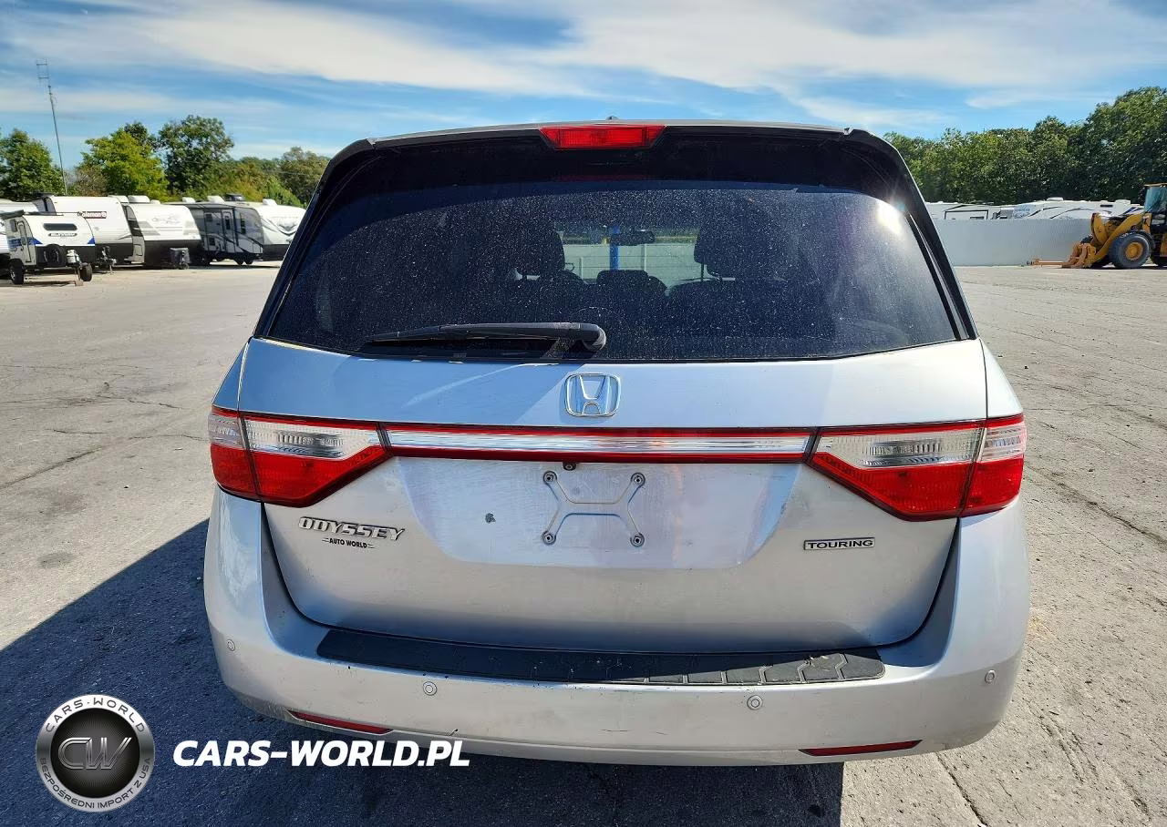 2011 Honda Odyssey Touring VIN:5FNRL5H92BB076502 - 6