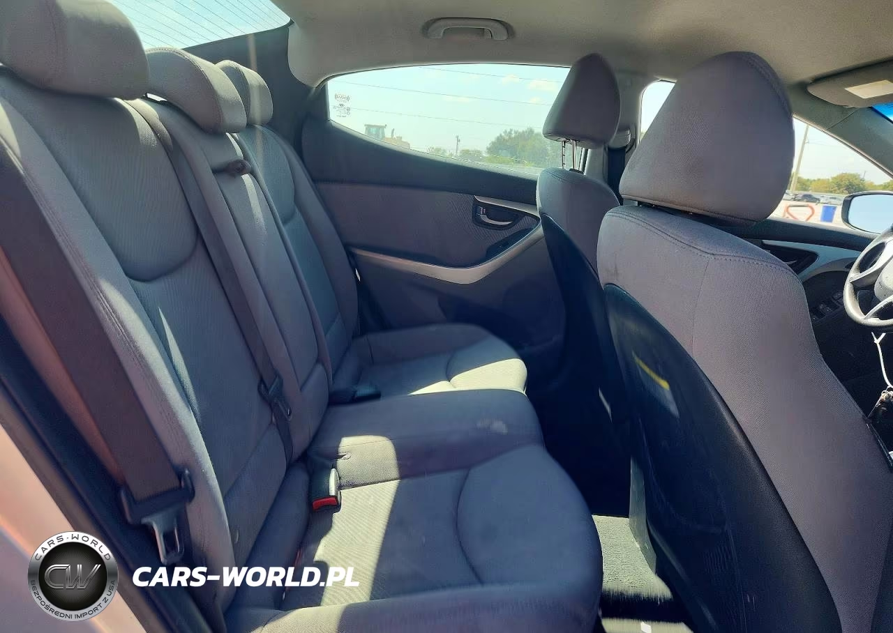 2013 Hyundai Elantra Gls VIN:KMHDH4AE8DU731667 - 10