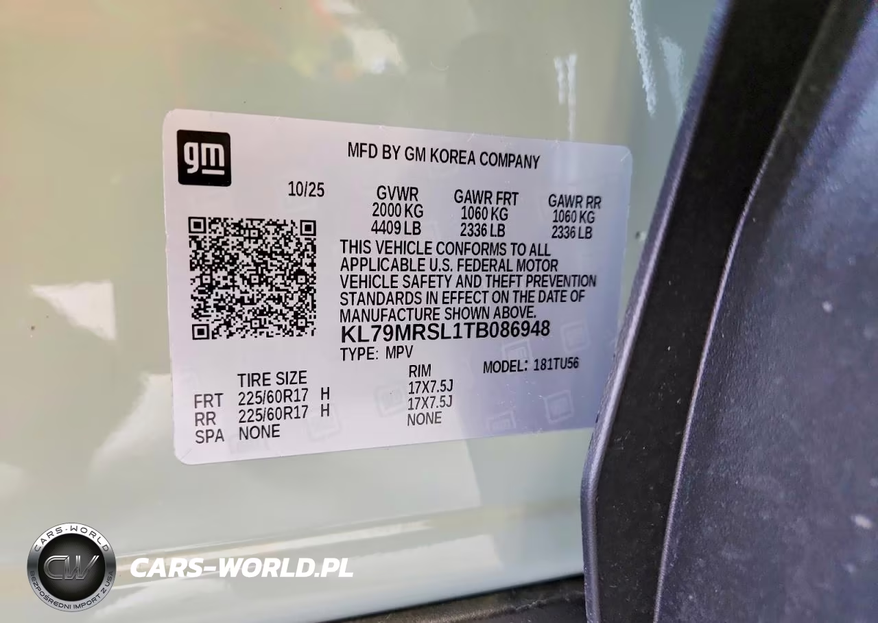 2026 Chevrolet Trailblazer Lt VIN:KL79MRSL1TB086948 - 13