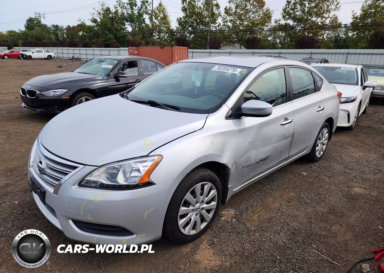 2015 Nissan Sentra Sv VIN:3N1AB7AP2FL688505 - 1