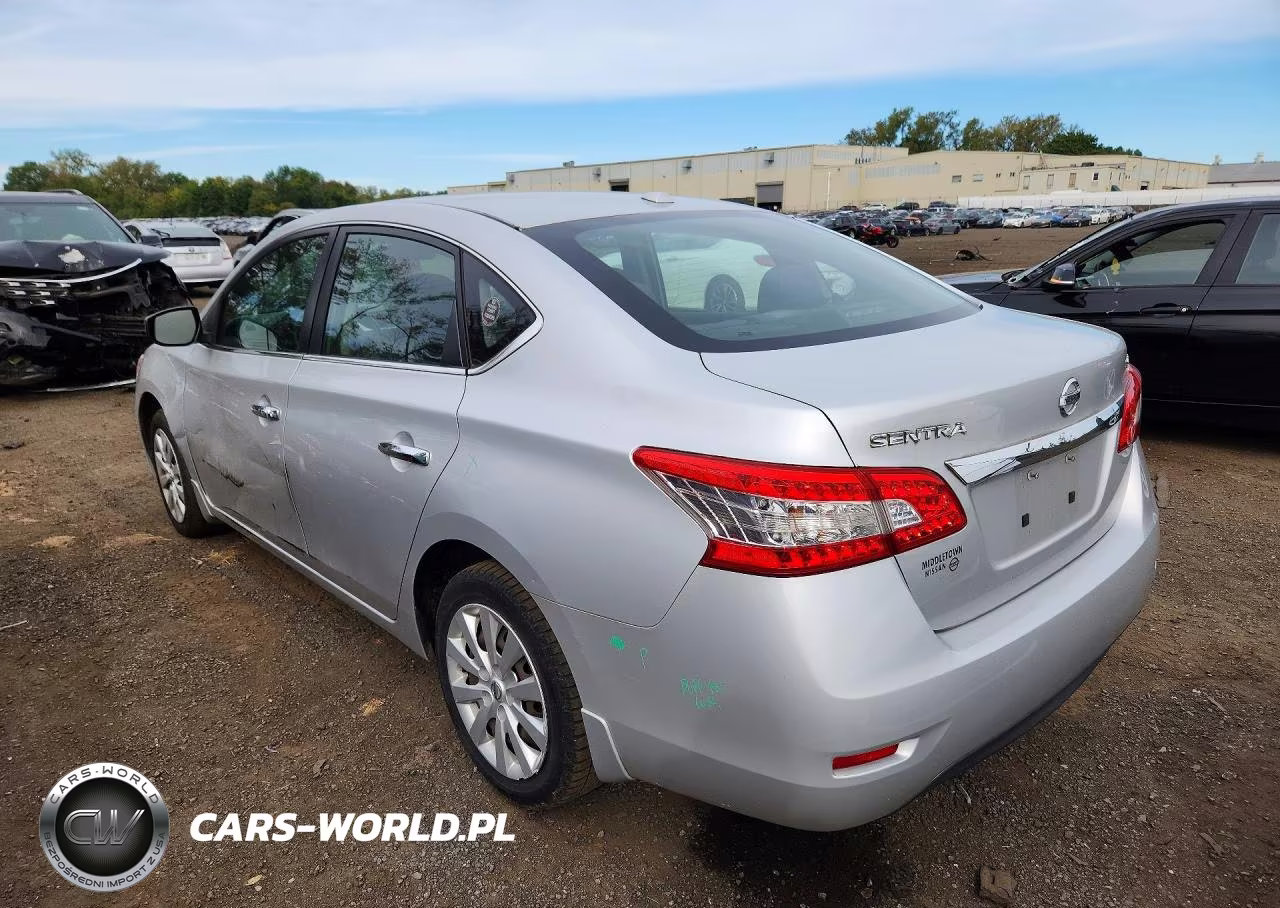 2015 Nissan Sentra Sv VIN:3N1AB7AP2FL688505 - 2